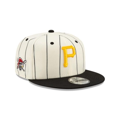 Sapca New Era Pittsburgh Pirates MLB Pinstripe 9FIFTY Snapback - Albi